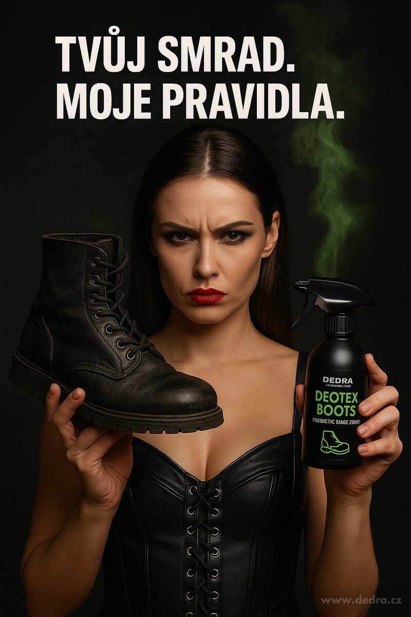 Probiotický sprej na obuv proti zápachu | DEOTEX® BOOTS | neutralizuje pachy, chrání & osvěžuje | 250 ml