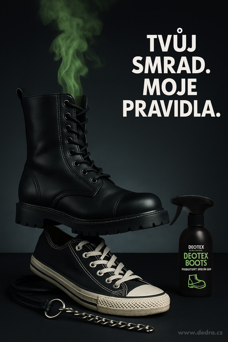 Probiotický sprej na obuv proti zápachu | DEOTEX® BOOTS | neutralizuje pachy, chrání & osvěžuje | 250 ml