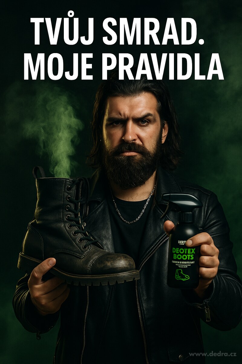Probiotický sprej na obuv proti zápachu | DEOTEX® BOOTS | neutralizuje pachy, chrání & osvěžuje | 250 ml