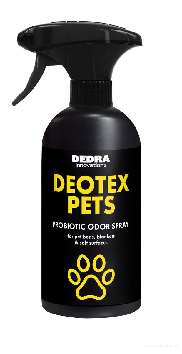 Probiotický sprej na pelíšky, deky & čalounění pro mazlíčky | DEOTEX® PETS SPRAY | neutralizuje pachy, osvěžuje & bezpečný pro zvířata | 500 ml
