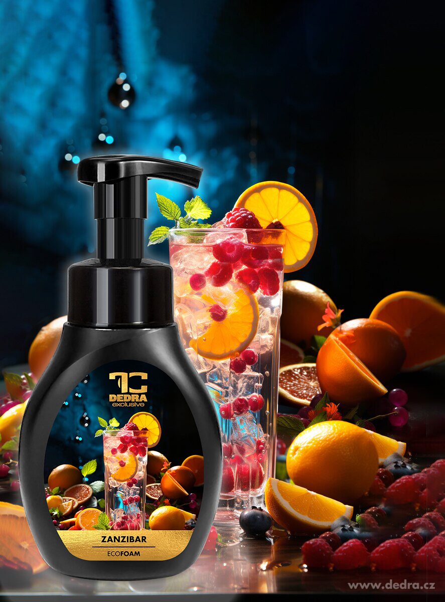 ZANZIBAR | šetrné pěnové mýdlo na ruce & tělo | 2×300 ml | výhodná sada 2 ks