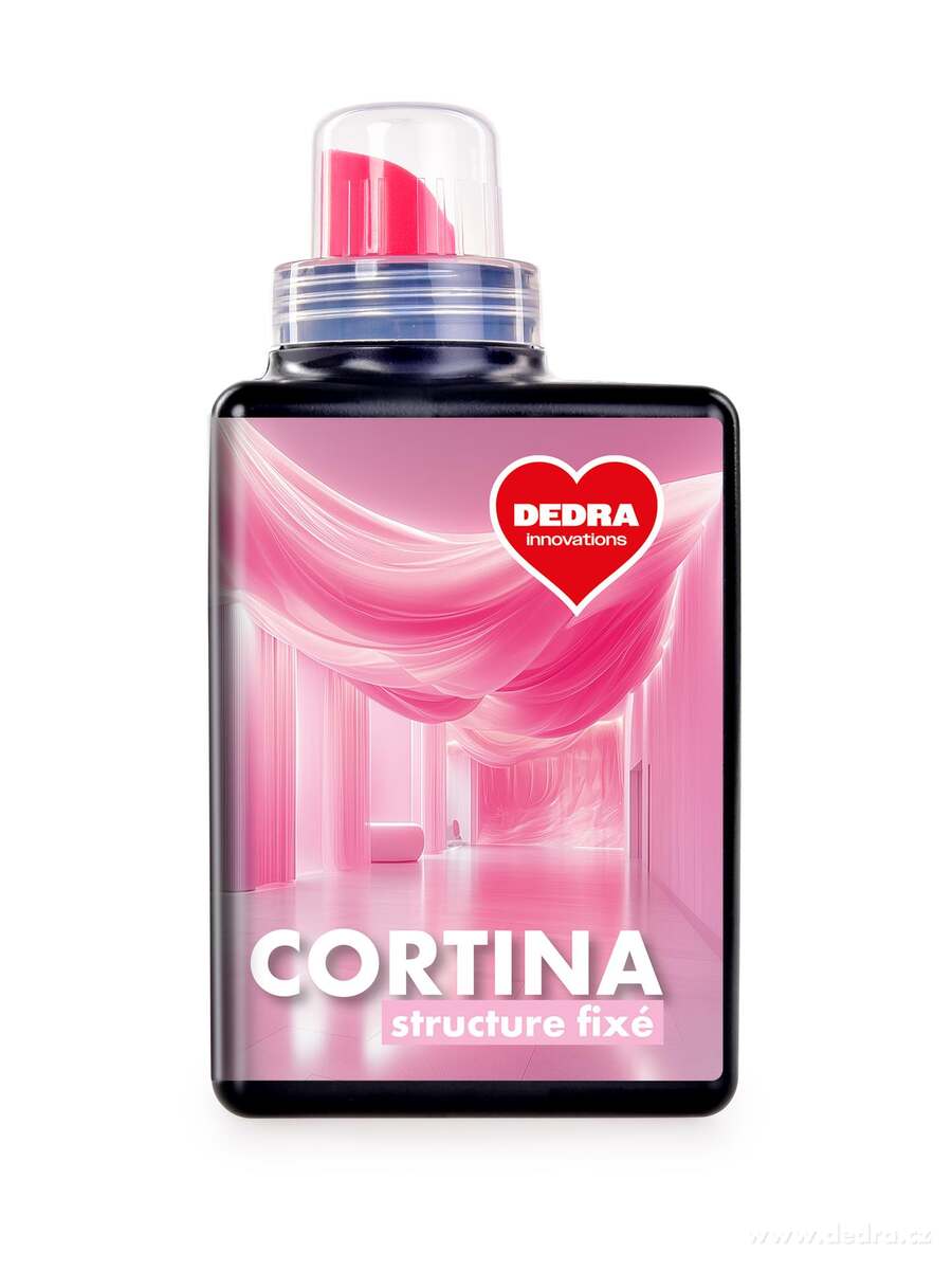 CORTINA STRUCTURE FIXÉ | tužidlo na záclony & krajky | tvar, struktura & elegance | 500 ml