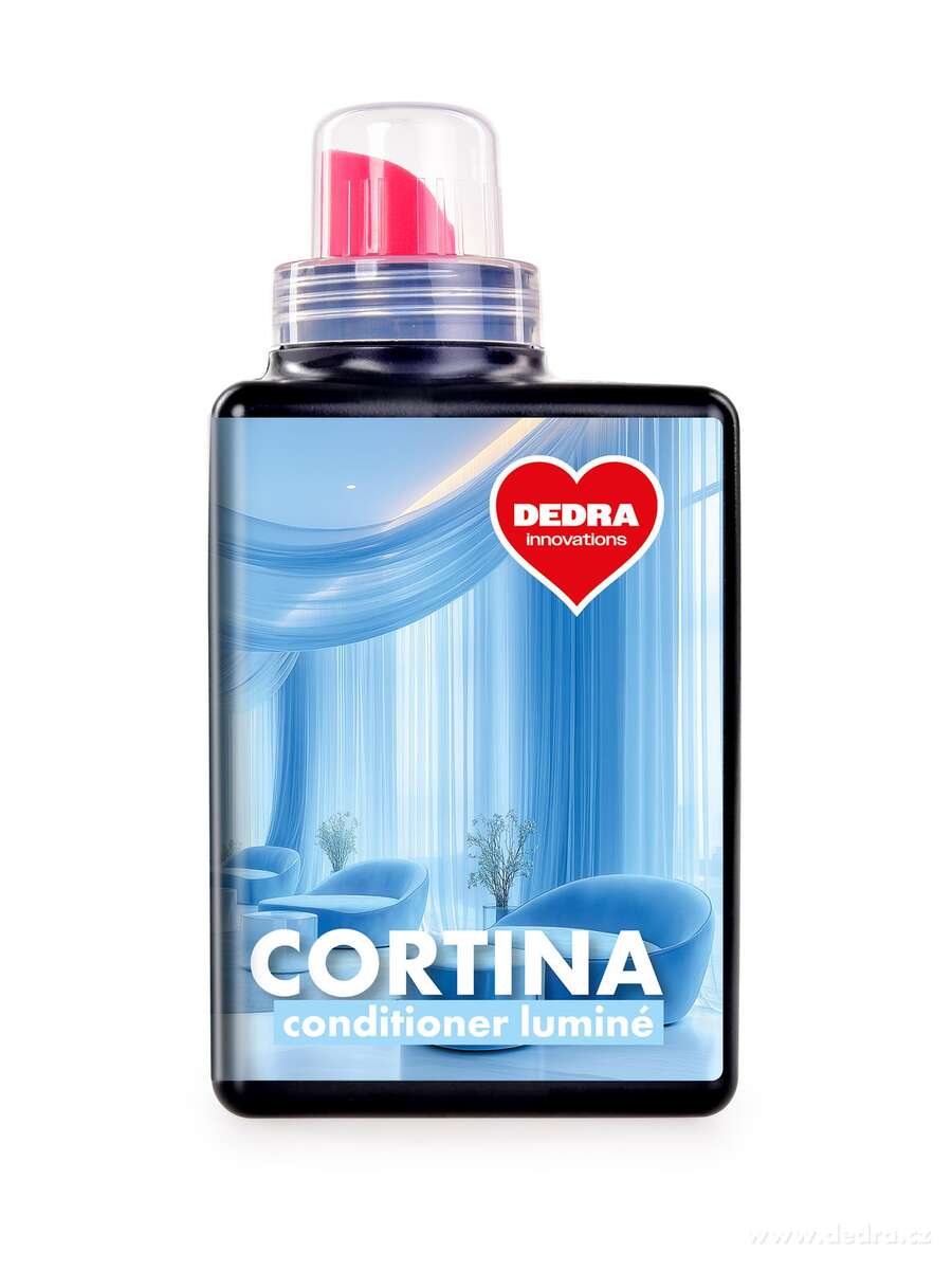 CORTINA CONDITIONER LUMINÉ | kondicionér na záclony & syntetická vlákna | jemnost, splývavost & optické zjasnění | 500 ml