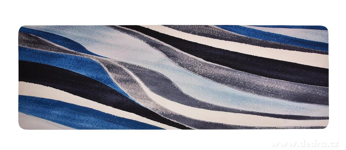 SPA | ULTRASAVÝ křemelinový běhoun | rychleschnoucí & protiskluzový | 120 × 40 cm | waves