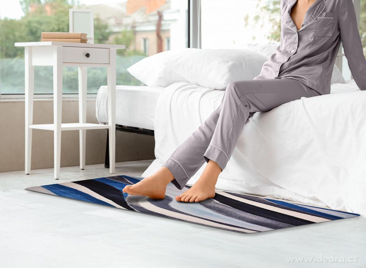 SPA ULTRASAVÝ kremelinový behúň - waves