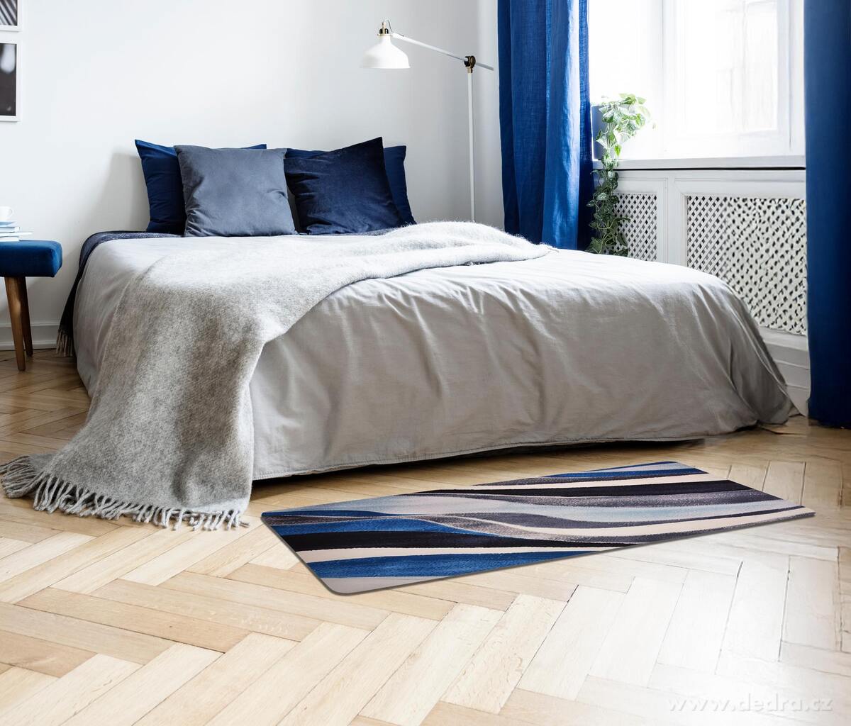 SPA ULTRASAVÝ kremelinový behúň - waves