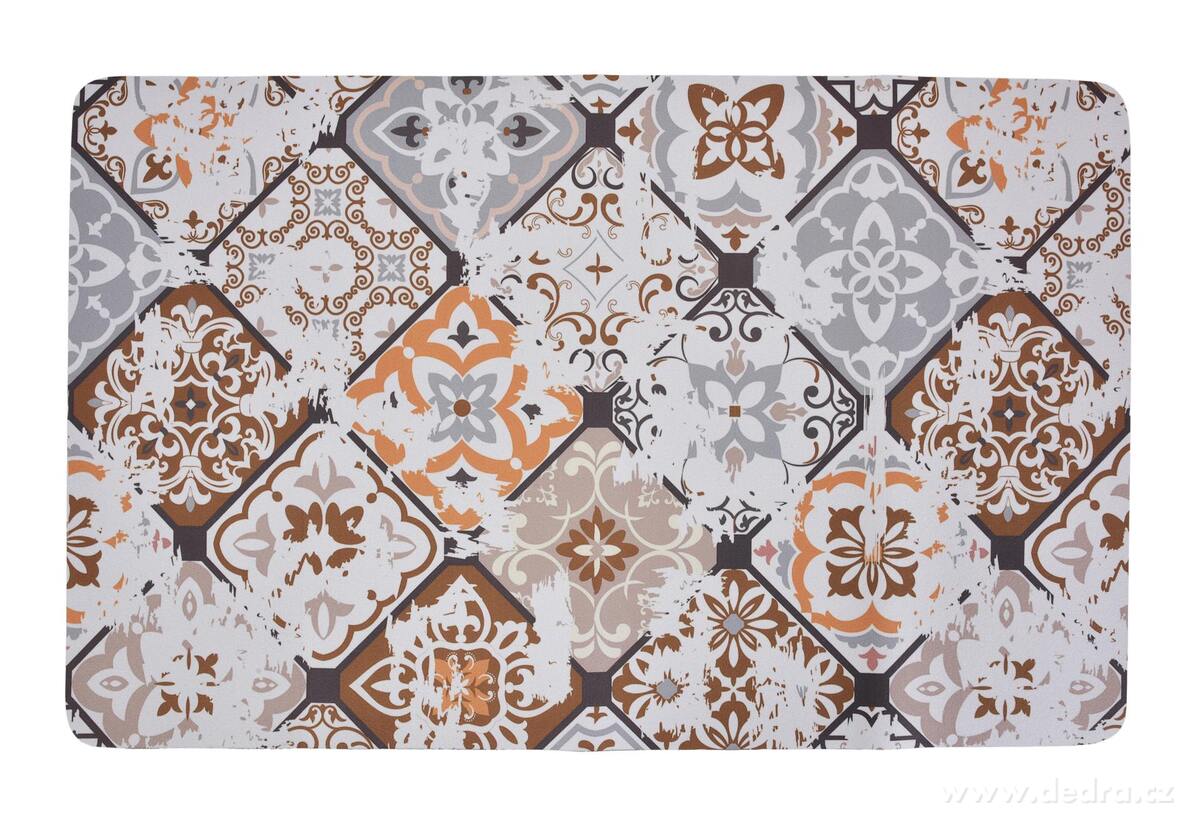 SPA | ULTRASAVÁ křemelinová předložka | rychleschnoucí & protiskluzová | 80 × 50 cm | ornament