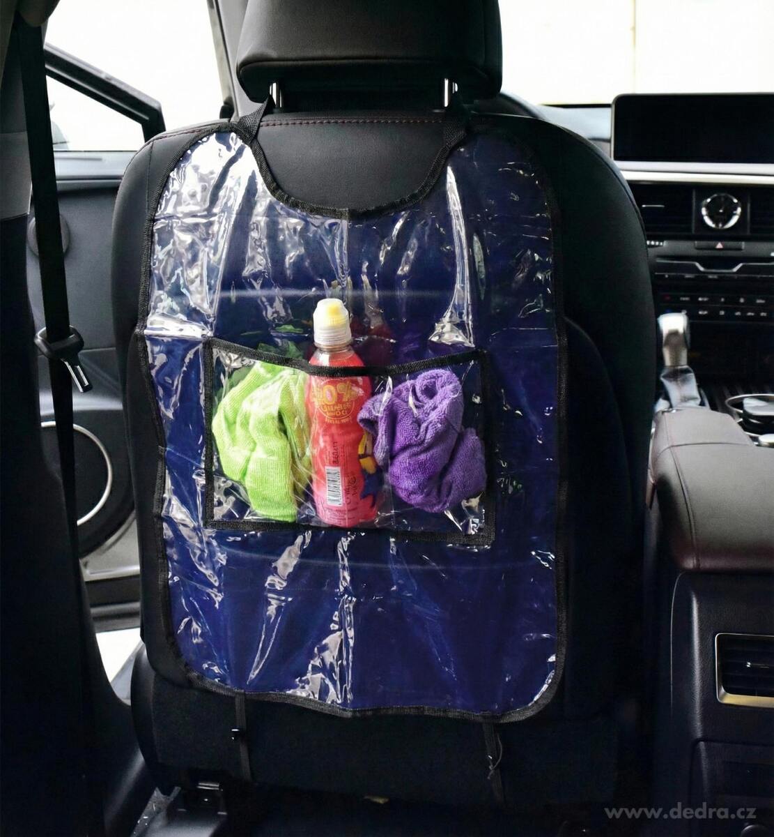 DRIVE transparentný umývateľný vreckár do auta