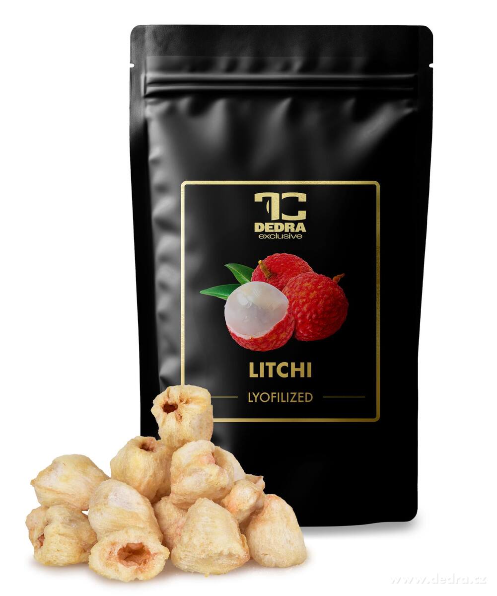 TROPICKÉ LIČI | celé lyofilizované, ovoce sušené mrazem | 50 g