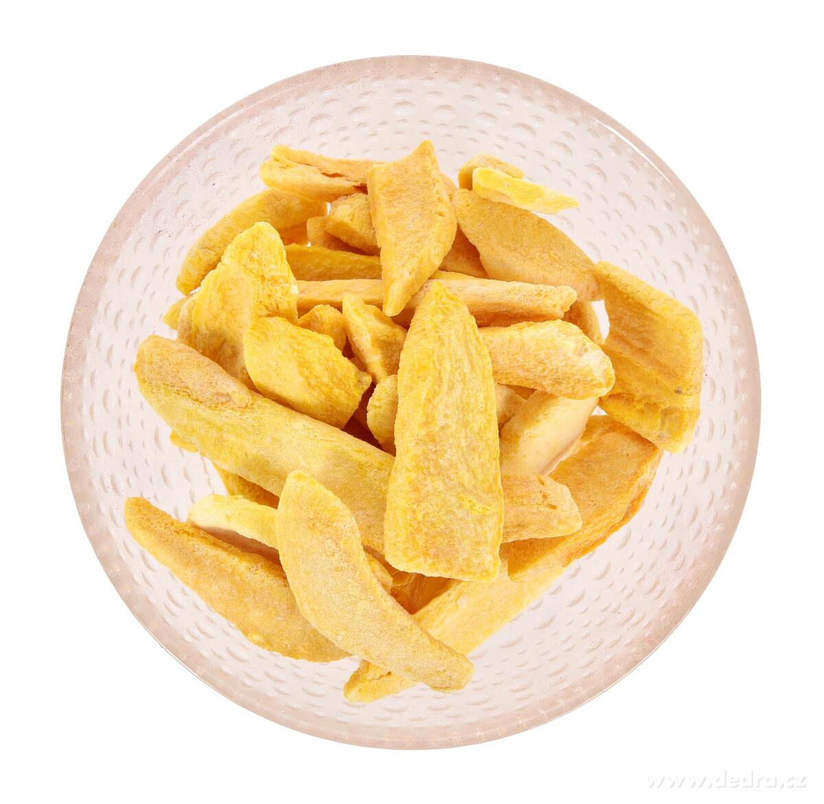 ZLATÉ MANGO | lyofilizované plátky, ovoce sušené mrazem | 100 g
