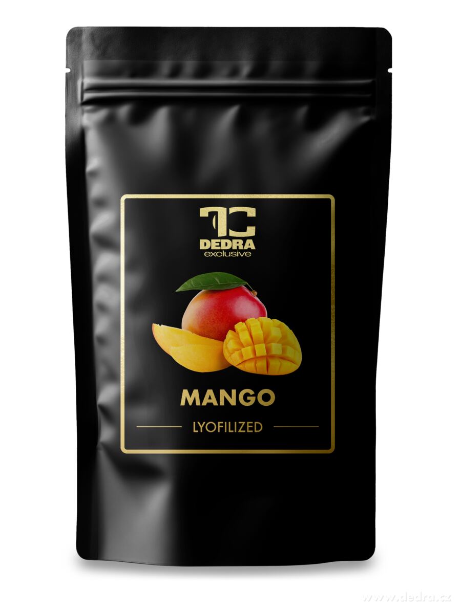 ZLATÉ MANGO | lyofilizované plátky, ovoce sušené mrazem | 100 g