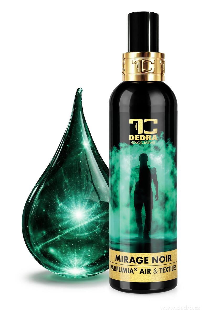 MIRAGE NOIR | Osvěžovač vzduchu & textilií | luxusní parfémový sprej | 200 ml