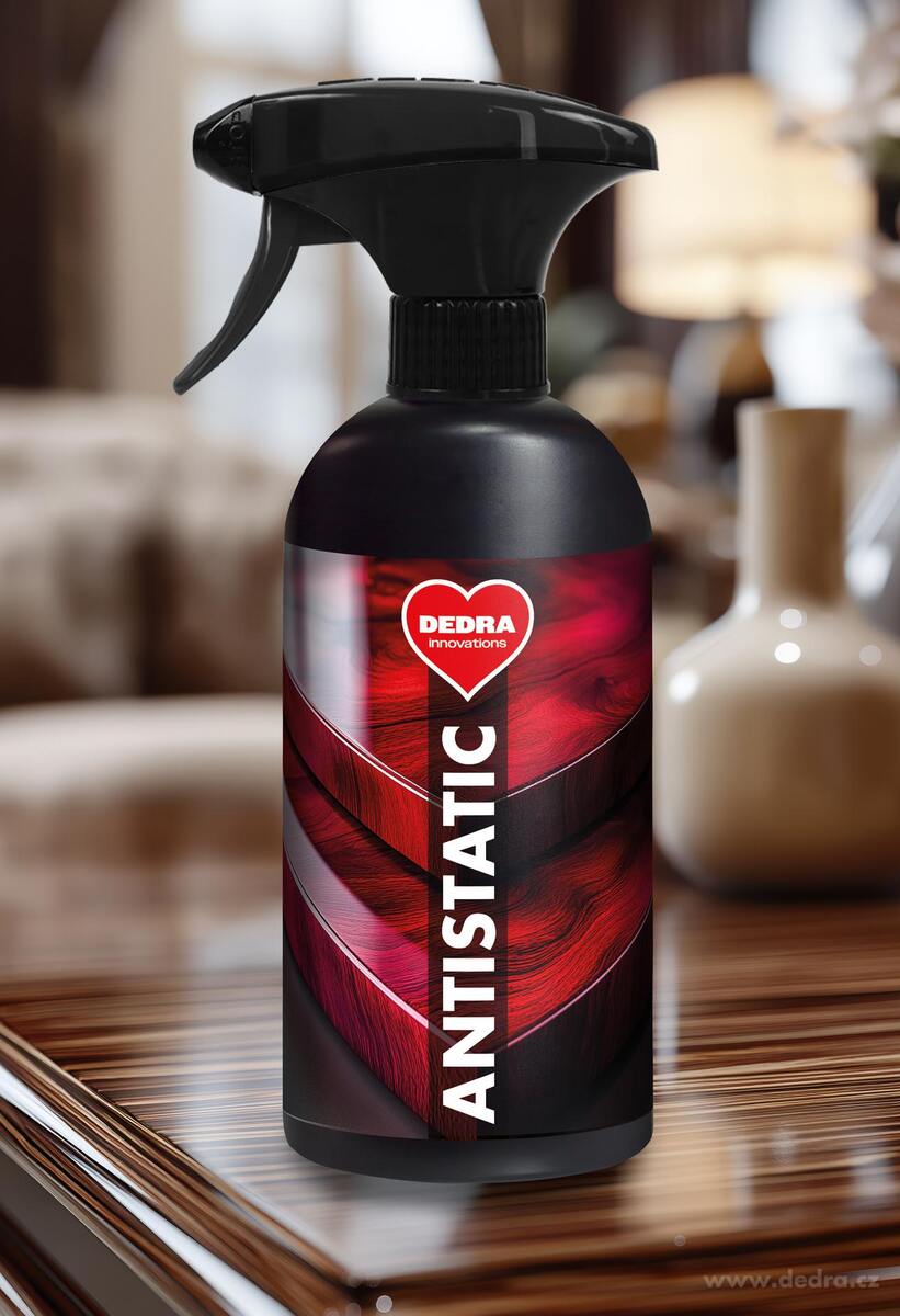 ANTISTATIC | Ekologický čistič na nábytek s antistatickým účinkem 2v1 | 500 ml