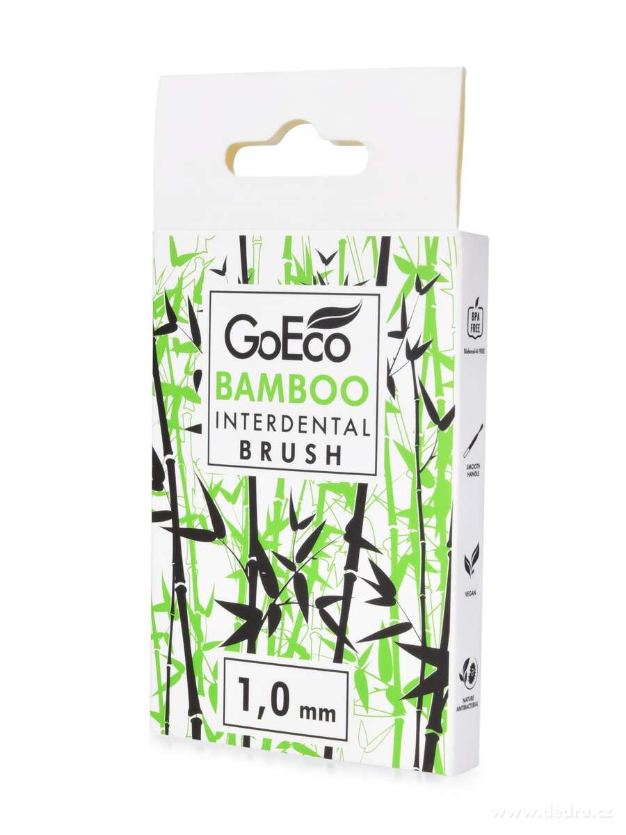 SADA 1+1 | GoEco® BAMBOO | mezizubní kartáčky | 1 mm | 12 ks | z bambusu