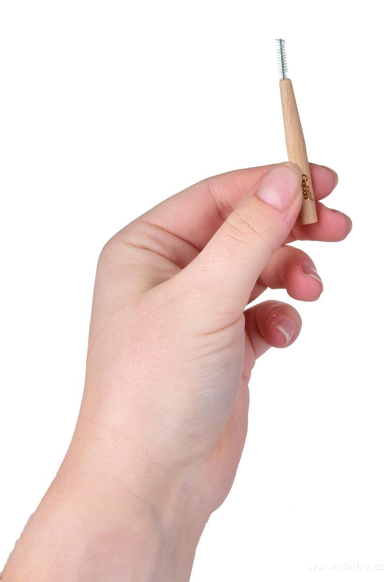 SADA 1+1 | GoEco® BAMBOO | mezizubní kartáčky | 0,8 mm | 12 ks | z bambusu