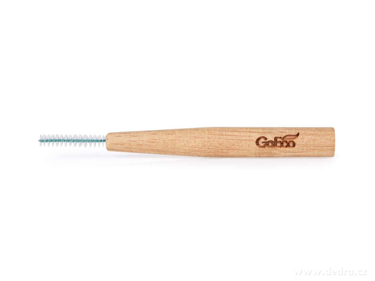 3+1 ZDARMA| GoEco® BAMBOO | Mezizubní kartáčky 0,6 + 0,7 + 0,8 + 1 mm | 24 ks | Z bambusu | Ekologická ústní hygiena