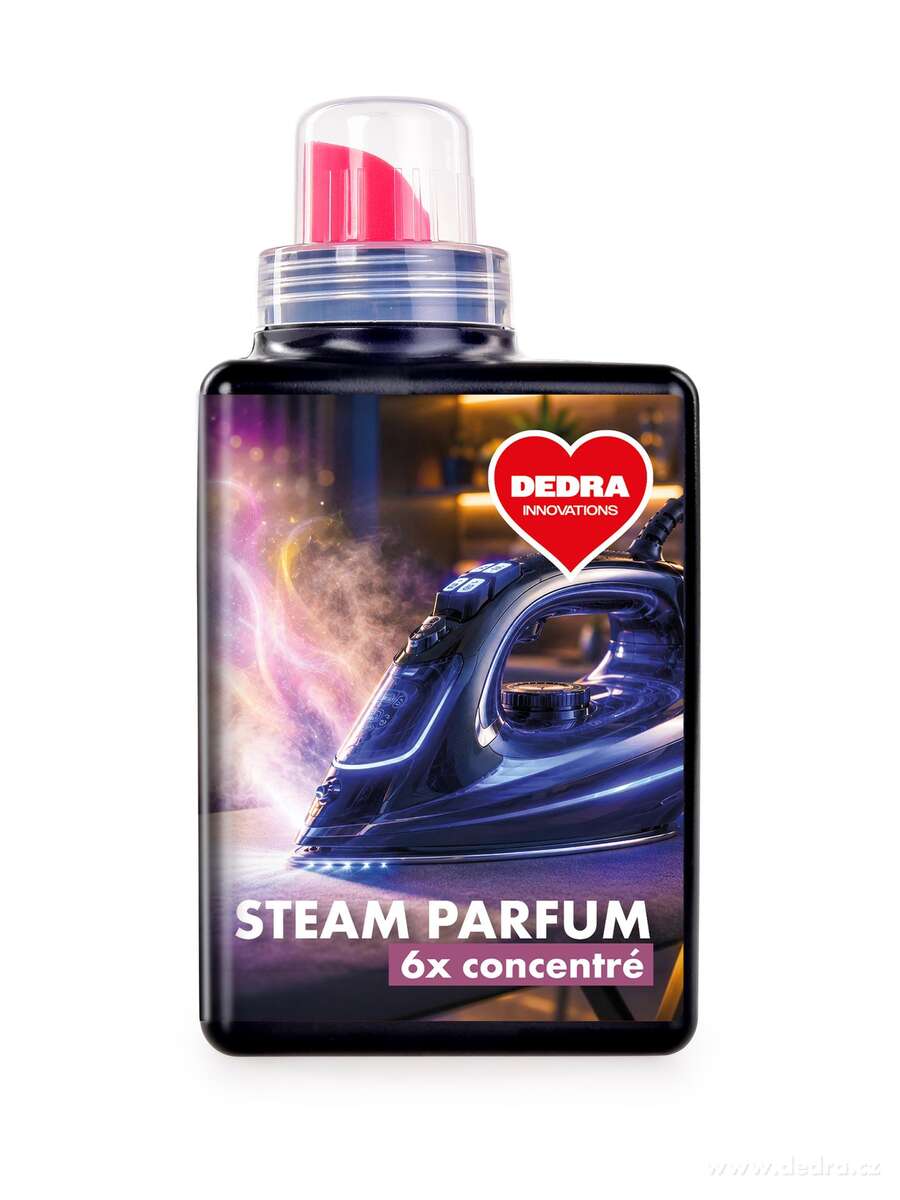 STEAM PARFUM | parfém do žehličky | květinově-ovocná vůně | koncentrát 1:5 | 500 ml