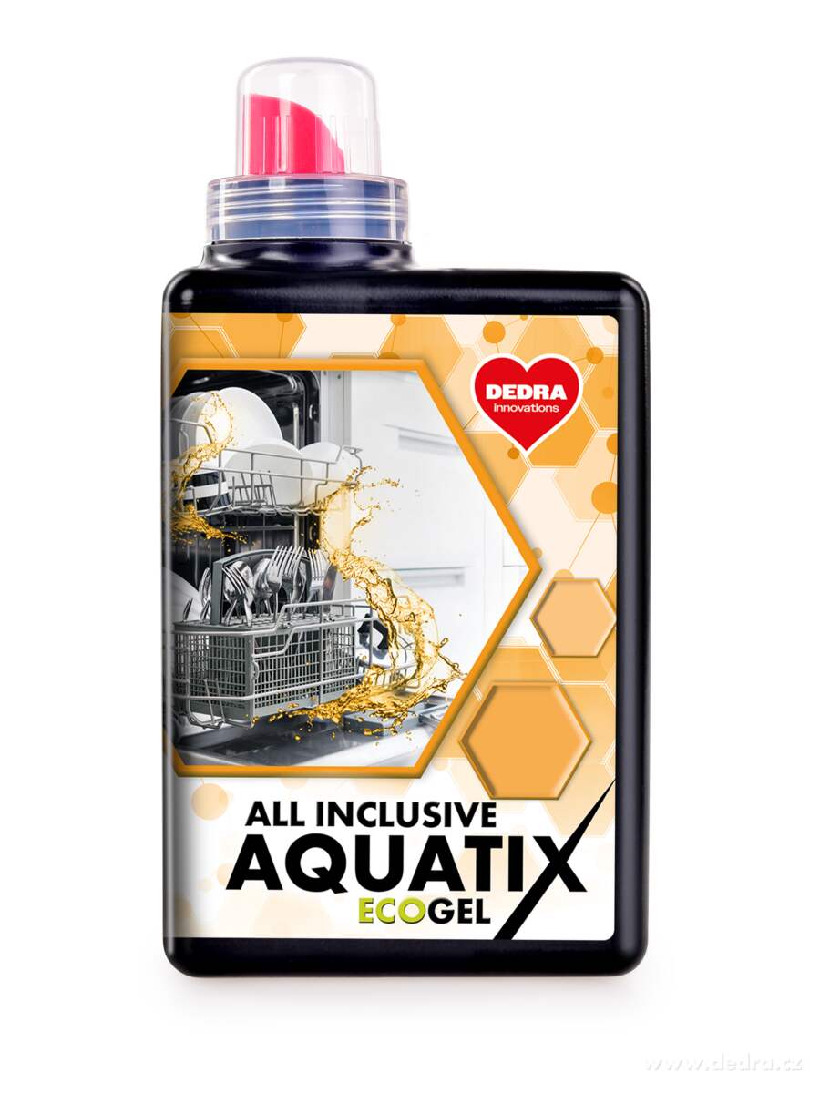 SADA 1+1 | AQUATIX | gel do myčky nádobí | ALL INCLUSIVE účinek | 110 mytí