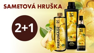 AKCE 2+1! Voňavá sada SAMETOVÁ HRUŠKA AKCE 2+1! Voňavá sada SAMETOVÁ HRUŠKA