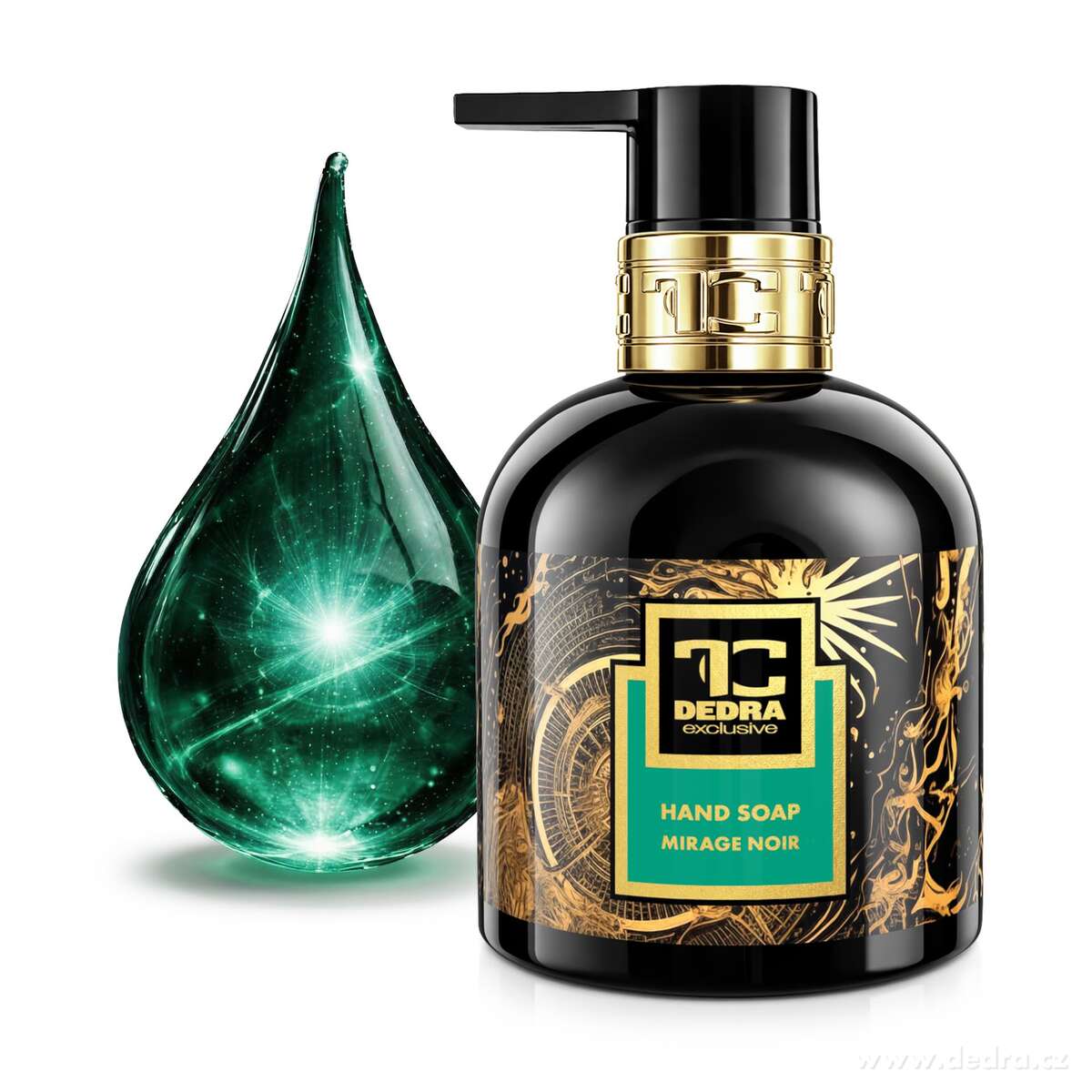 MIRAGE NOIR  | exkluzivní šetrné tekuté mýdlo s glycerinem & Aloe vera | 320 ml