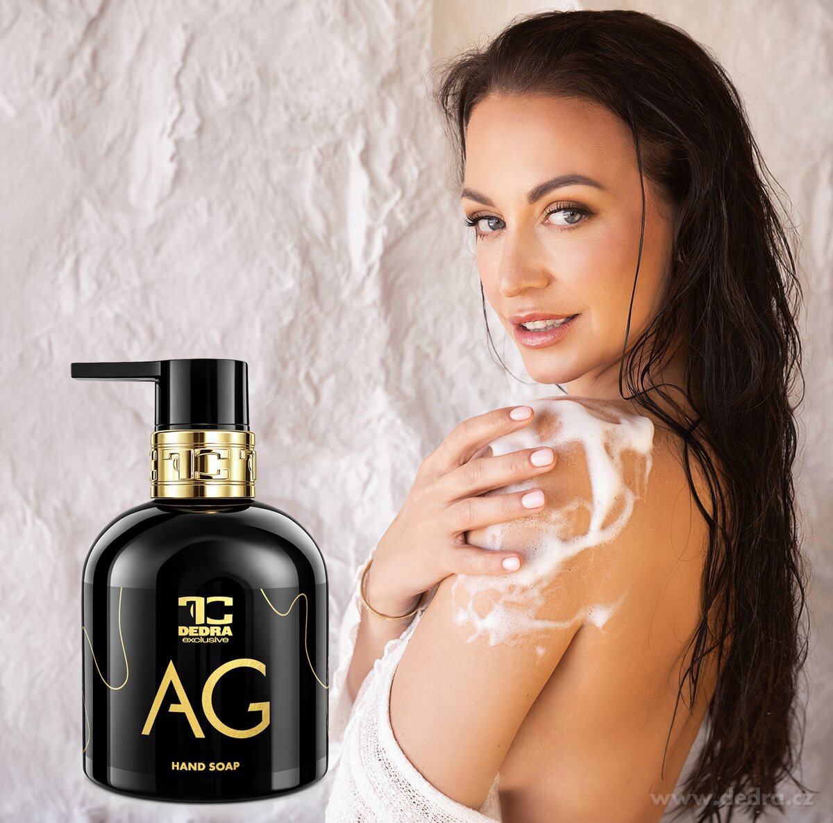 AG by AGATA | exkluzivní šetrné tekuté mýdlo s glycerinem & Aloe vera | 320 ml