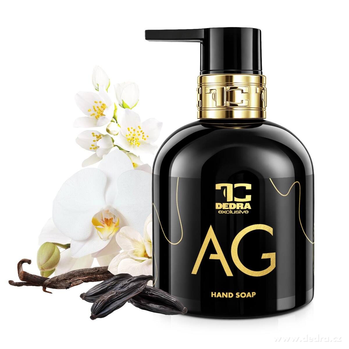 AG by AGATA exkluzívne šetrné tekuté mydlo s glycerínom a Aloe vera