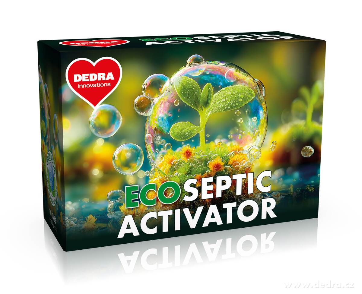 ECO SEPTIC ACTIVATOR | bioaktivní aktivátor septiků & WC | bez zápachu & usazenin | 10 maxi-tablet