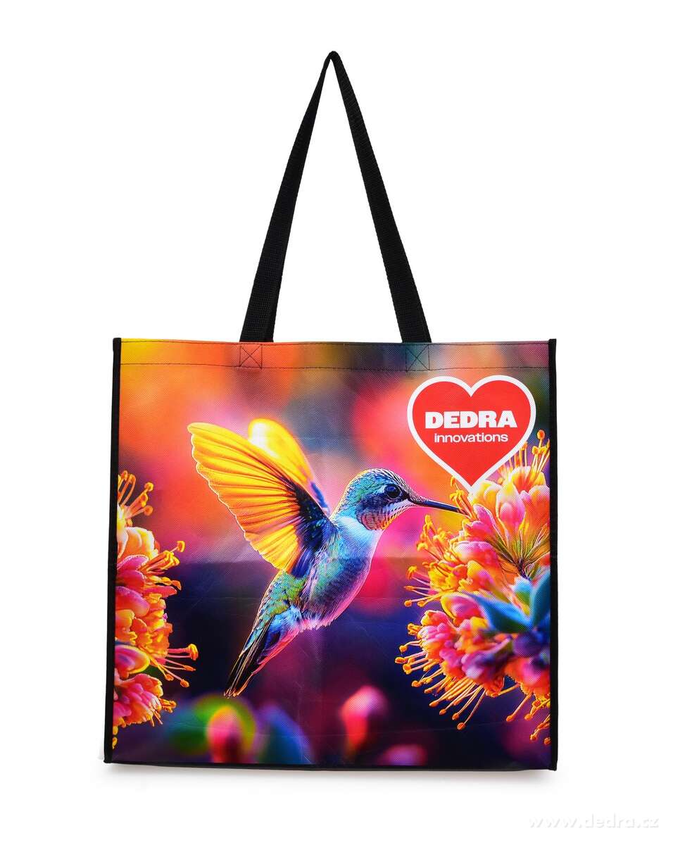 MEGA TAŠKA COLIBRI 30 L pevná laminovaná nákupná taška