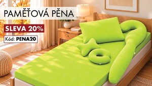 SLEVA 20 % na paměťovou pěnu ANATOMIXX®