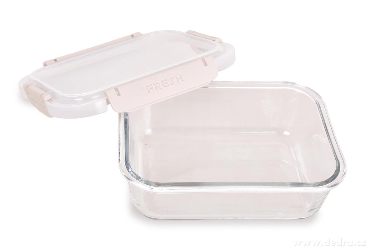 CVAK&CVAK | Skleněná dóza na potraviny 1000 ml | béžová