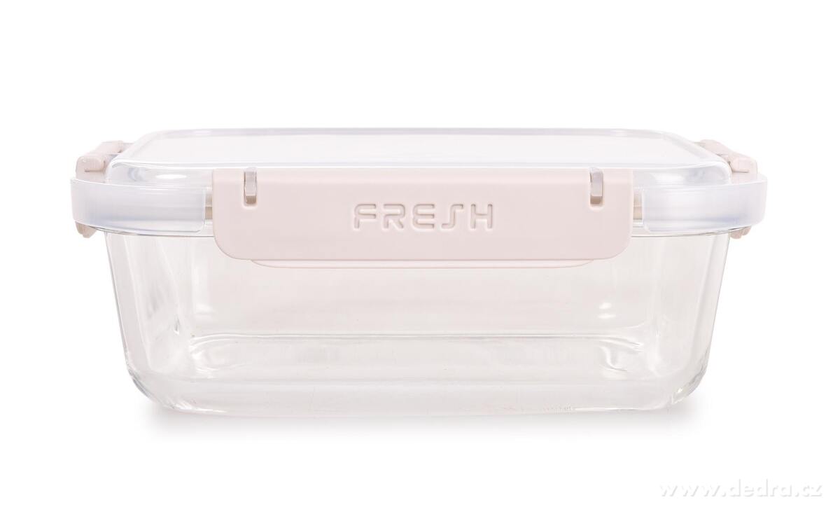 CVAK&CVAK | Skleněná dóza na potraviny 1000 ml | béžová