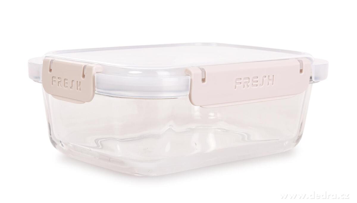 CVAK&CVAK | Skleněná dóza na potraviny 1000 ml | béžová