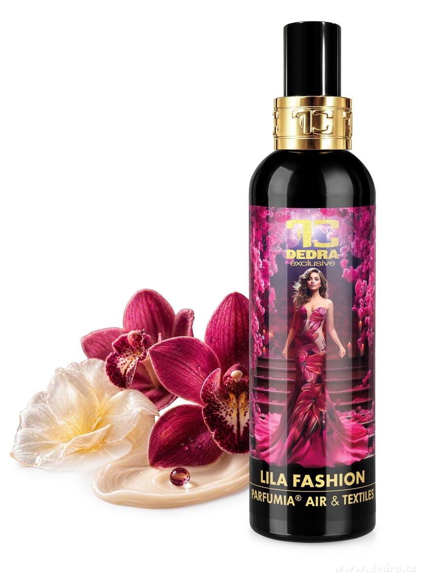 LILA FASHION | Osvěžovač vzduchu & textilií | luxusní parfémový sprej | 200 ml