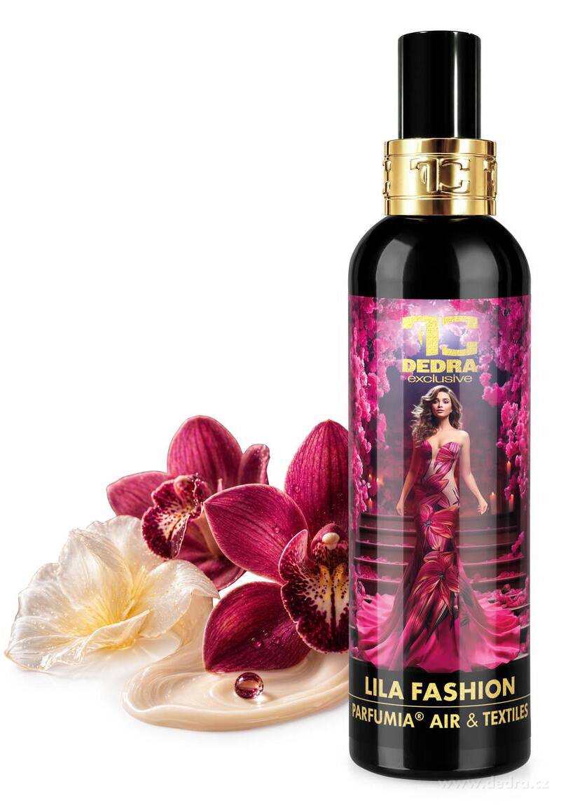 LILA FASHION | Osvěžovač vzduchu & textilií | luxusní parfémový sprej | 200 ml