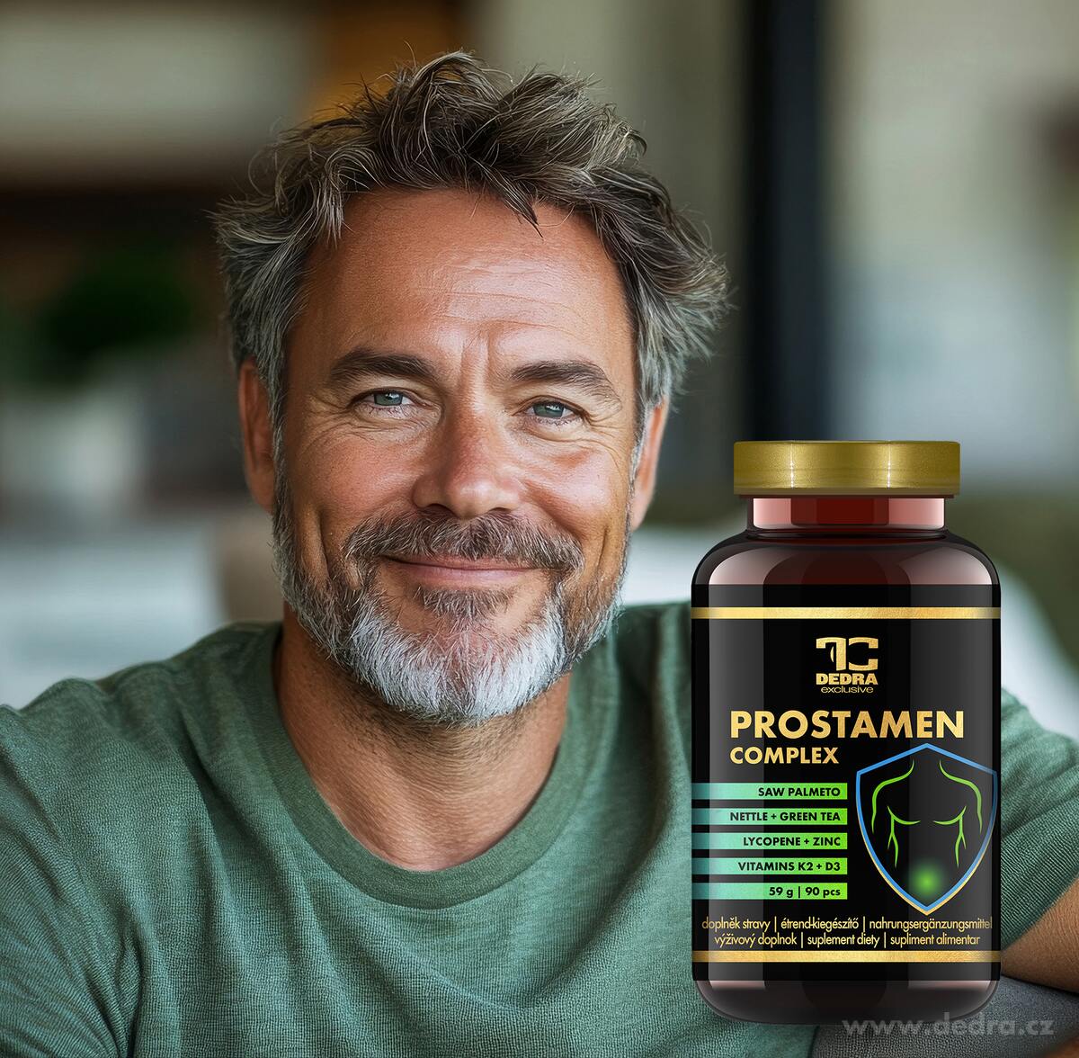 PROSTAMEN COMPLEX | prostata, vitalita, testosteron | 90 kapslí | 59 g