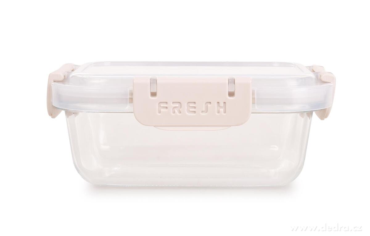 CVAK&CVAK | Skleněná dóza na jídlo 350 ml | béžová