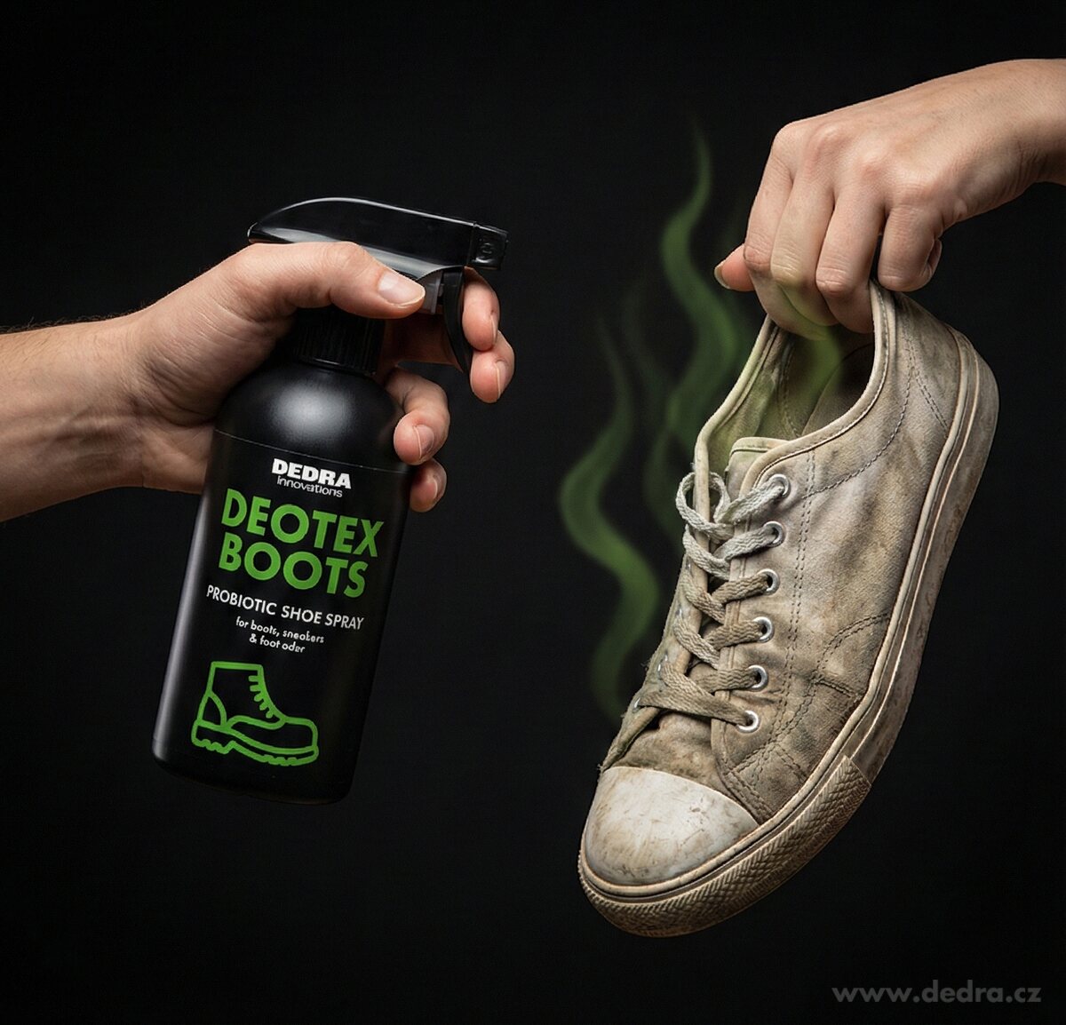 Probiotický sprej na obuv proti zápachu DEOTEX® BOOTS