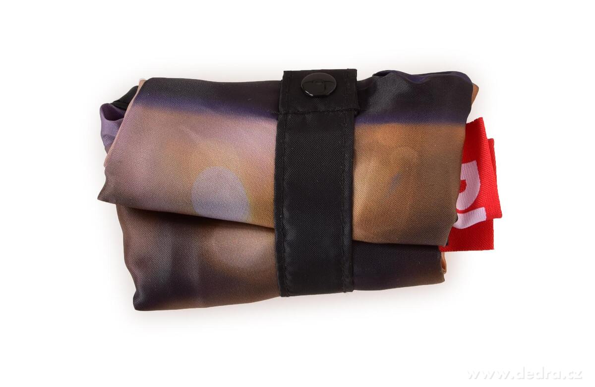 CITYBAG | DIGITÁLNÍ POTISK| kompaktní nákupní taška | skládací, pratelná & opakovaně použitelná | OBSIDIAN BLACK