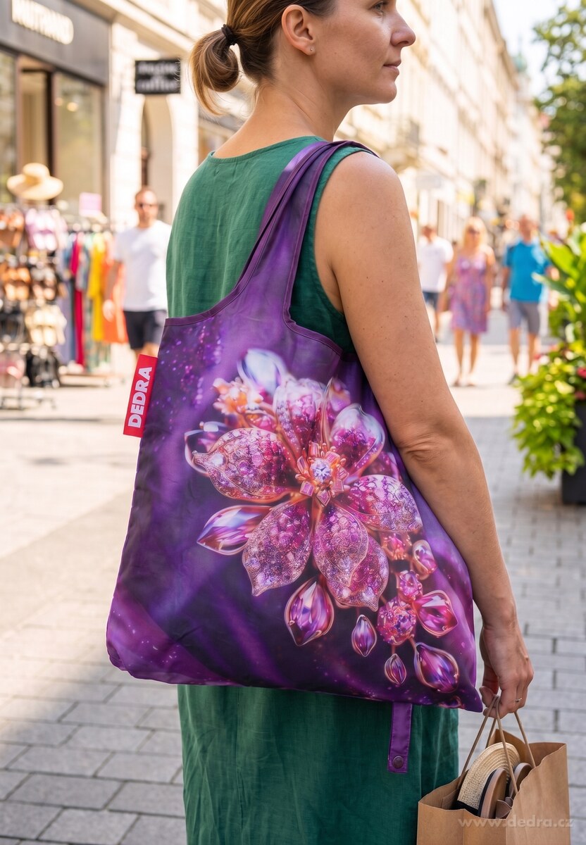 CITYBAG | kompaktní nákupní taška | skládací, pratelná & opakovaně použitelná | IMPERIAL VIOLET