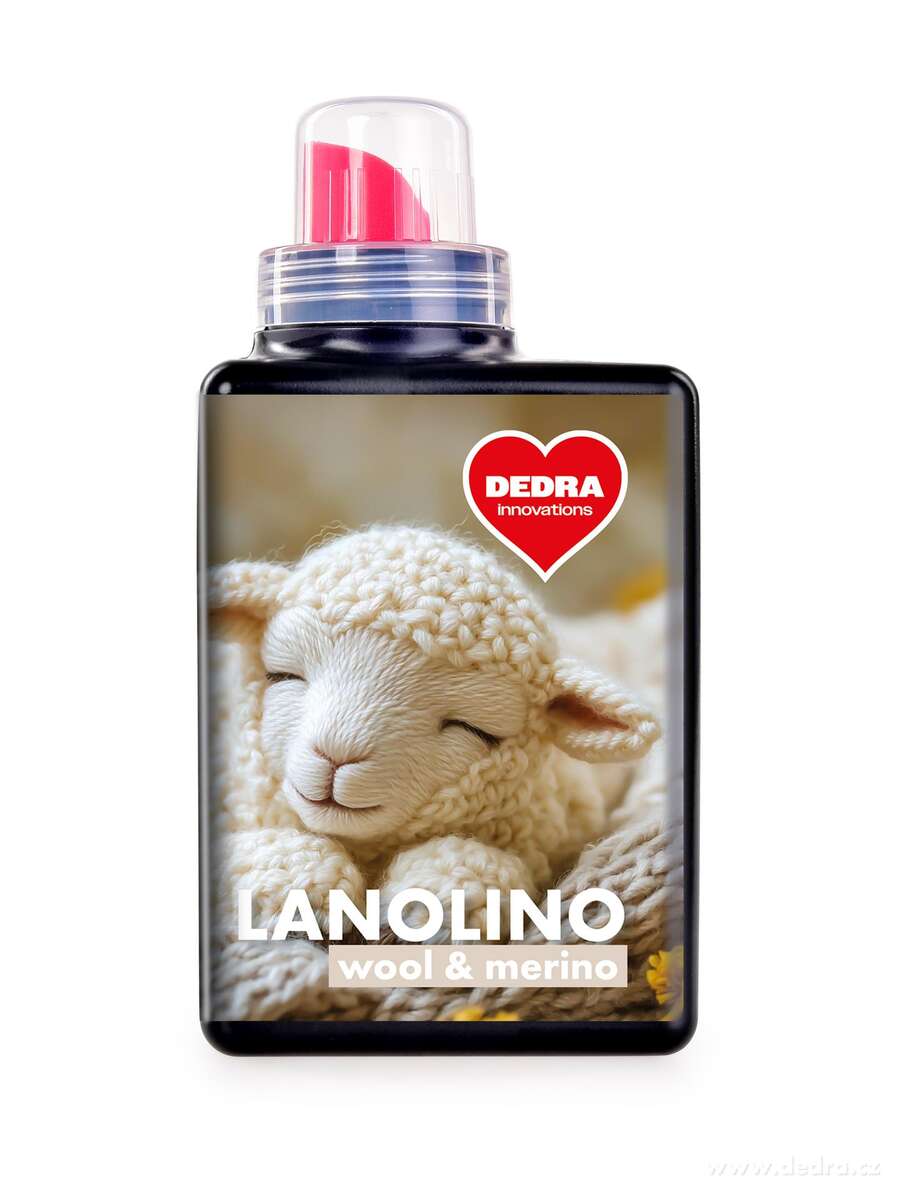 LANOLINO | sada 1+1 | prací gel + kondicionér na vlnu & jemné prádlo | WOOL & MERINO | 2×500 ml