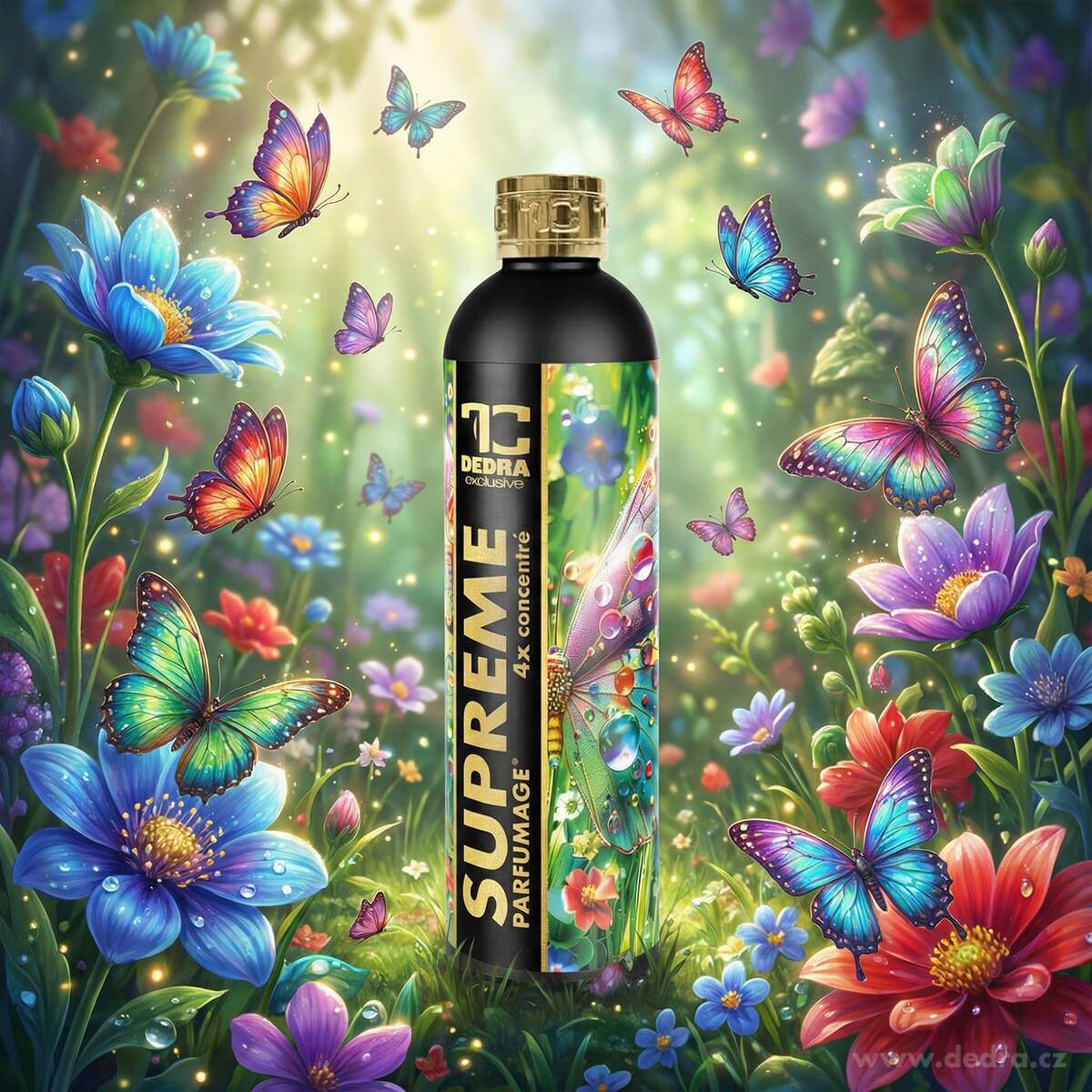 PARFUMAGE SUPREME MAGIC GARDEN | 4× koncentrovaný parfém na praní | 300 ml | 60 praní
