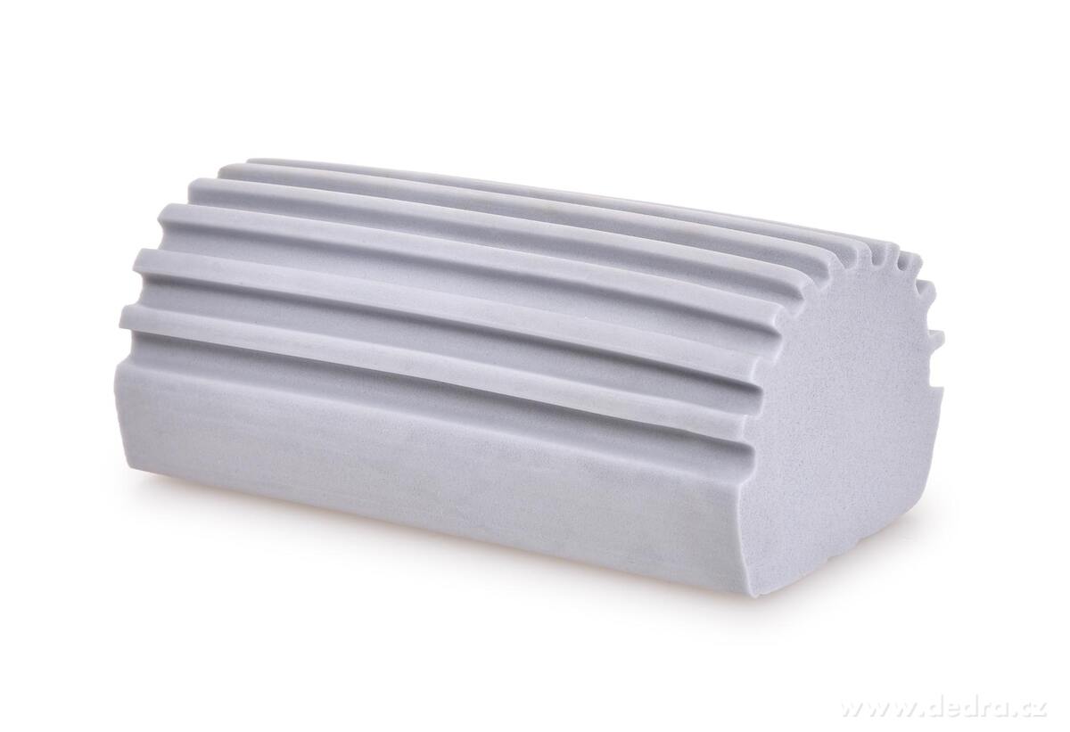 SPONGE POP | chytrá drážkovaná houbička | perfektně stírá & nevíří prach, extra savá | šedá