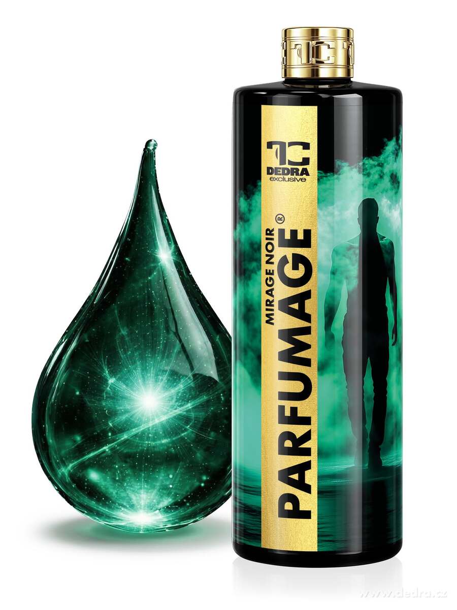 Rodinné balení PARFUMAGE | Parfém na praní | MIRAGE NOIR & MANDARINE FLORALE & MAGNOLIA WOOD | 500 ml × 3