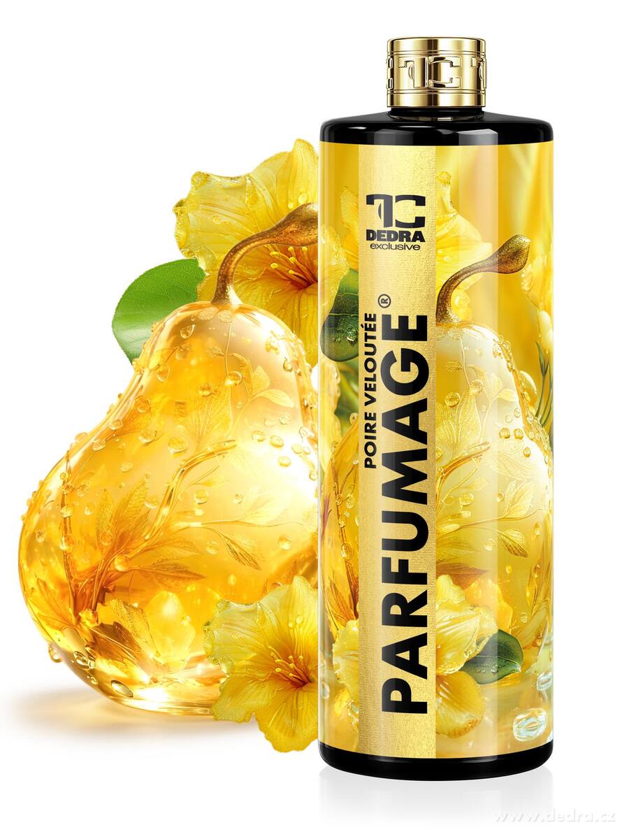 Rodinné balení PARFUMAGE | Parfém na praní | IMPERIAL VIOLET & SAMETOVÁ HRUŠKA & RED VELVET | 500 ml × 3