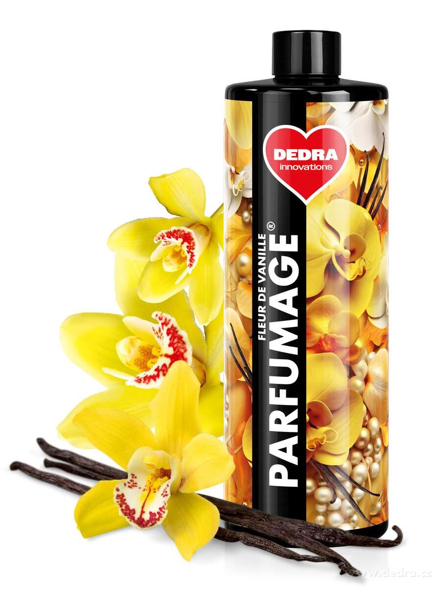 Rodinné balení PARFUMAGE | Parfém na praní | FLEUR DE VANILLA & PLATINUM & PULPIDOO | 500 ml × 3