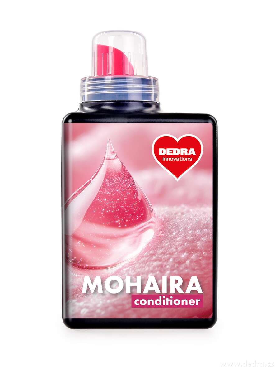 MOHAIRA CONDITIONER starostlivosť pre jemnú bielizeň, úplety a kašmír do posledného plákania