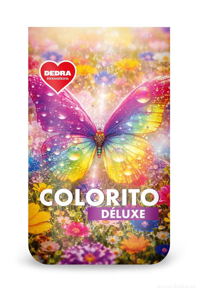 COLORITO DELUXE | prací prášek na barevné prádlo | 50 praní