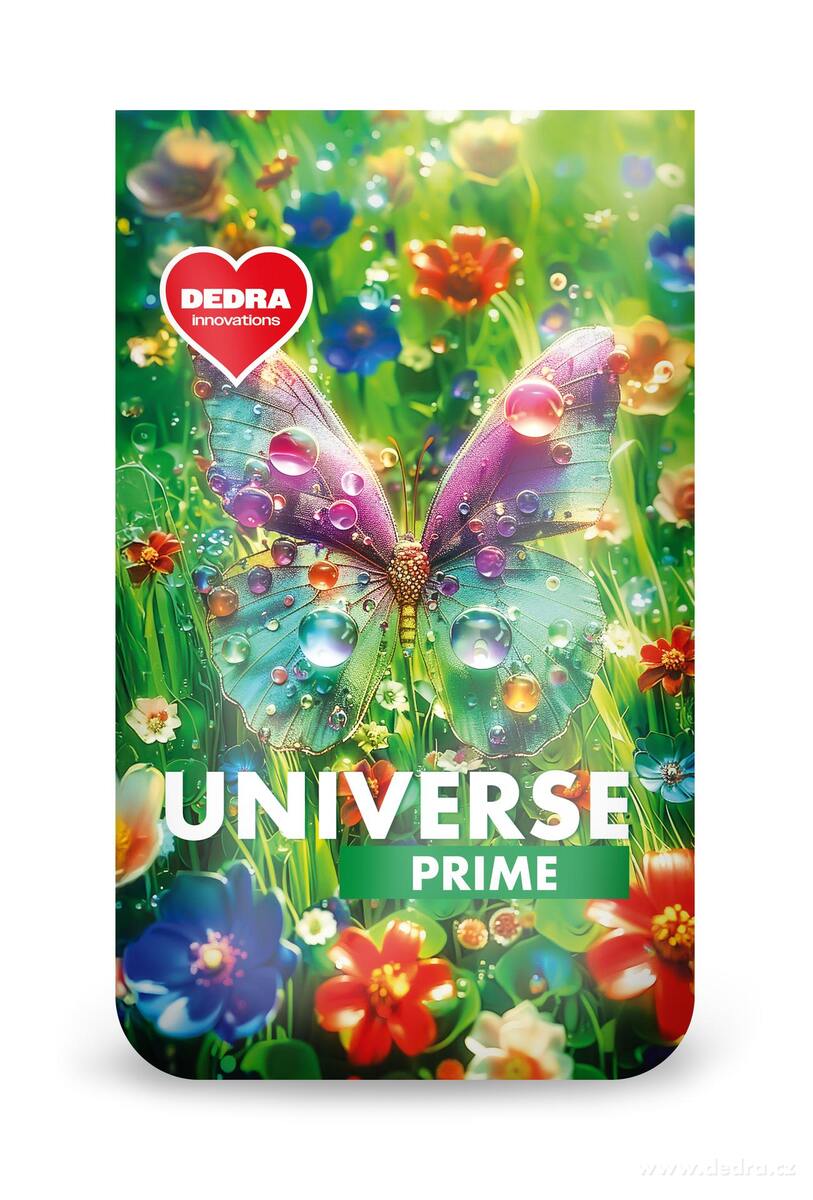 UNIVERSE PRIME prací prášok na bielu a farebnú bielizeň