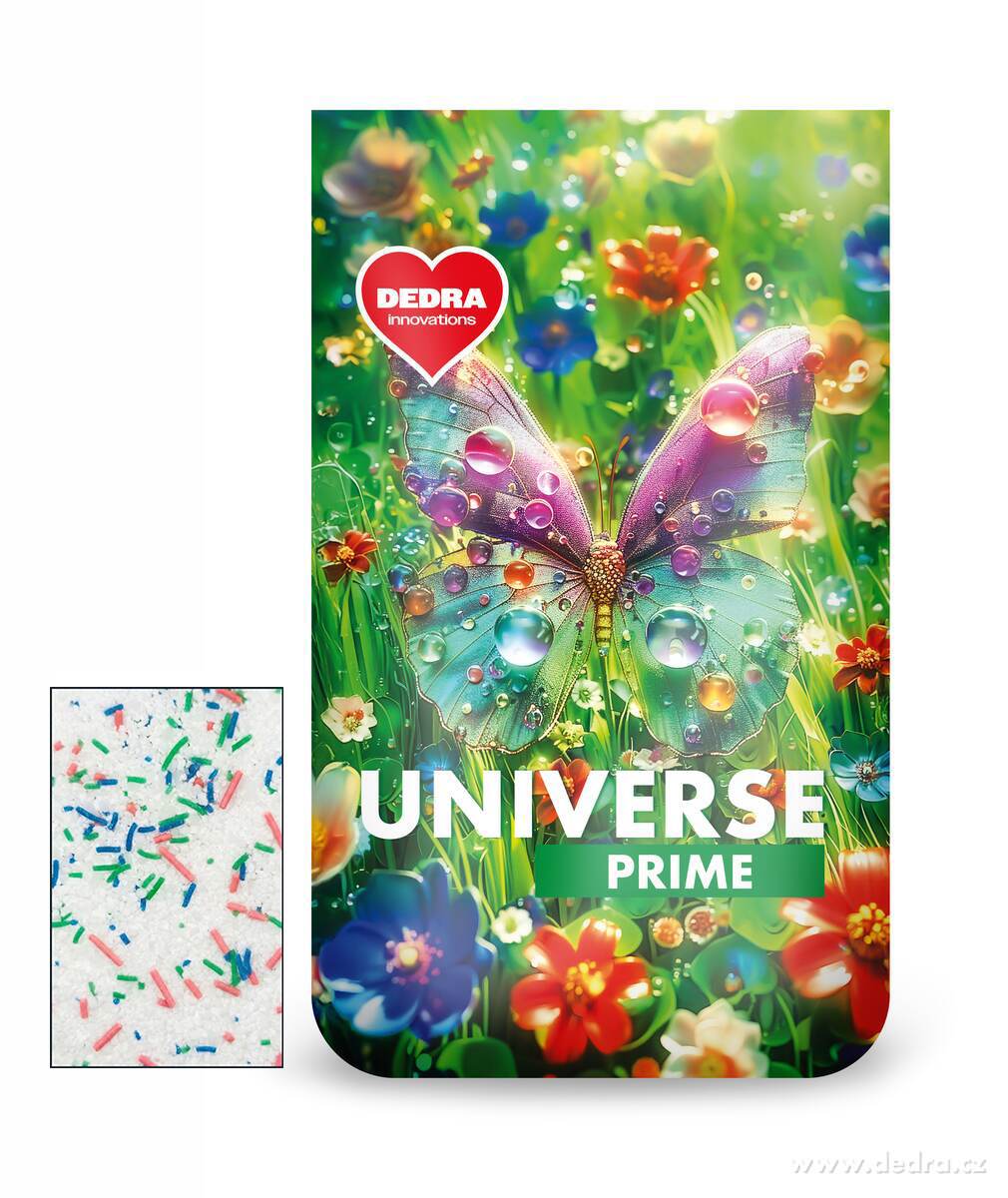 UNIVERSE PRIME | prací prášek na bílé & barevné prádlo | 50 praní
