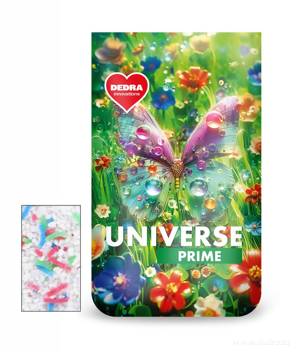 UNIVERSE PRIME | prací prášek na bílé & barevné prádlo | 50 praní